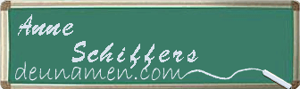 Anne Schiffers Visitenkarte